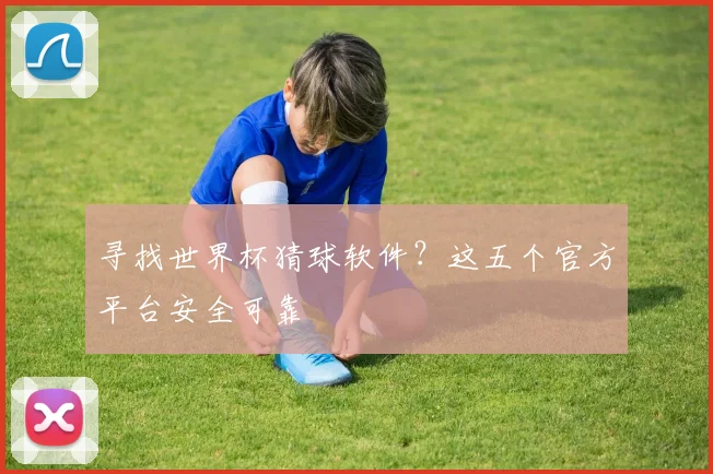 寻找世界杯猜球软件？这五个官方平台安全可靠